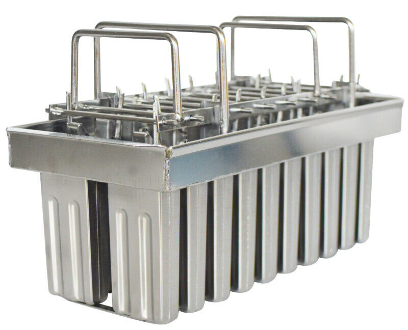 Brand New Full Stainless  Ice Lolly Molds Popsicle Making Tool 85ml 20pcs 021060 - Fresh Stock Dated February 2026