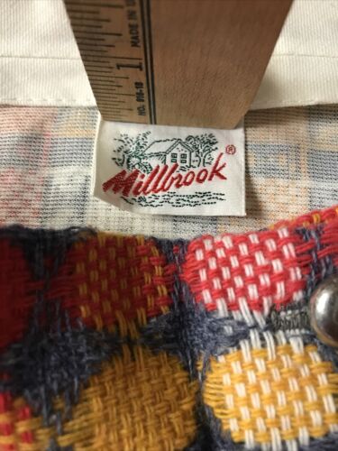 Vintage Millbrook Girls Mini Skirt W Liner Shorts Circa 1960s 2 Pcs NWT - Fresh Stock Dated March 2026