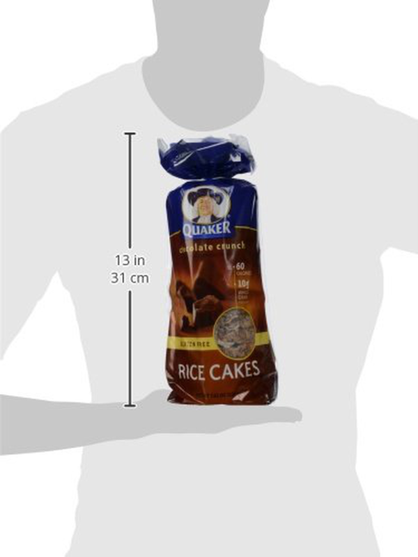 Quaker Rice Cakes, Chocolate Crunch, 7.23 oz - Fresh Stock Dated December 2025