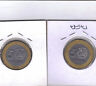 From Show Inv. - 2 BI-METAL 5 PESO COINS..the DOMINICAN REPUBLIC..1997 & 2005 - Fresh Stock Dated December 2025