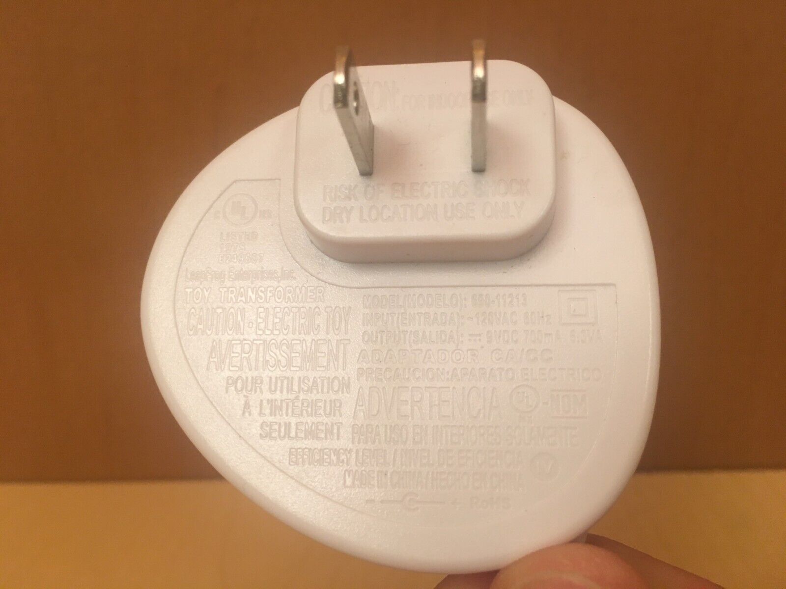 Leapfrog AC Adapter 9V Power Supply Charger Model 690-11213 LeapPad - Fresh Stock Dated February 2026