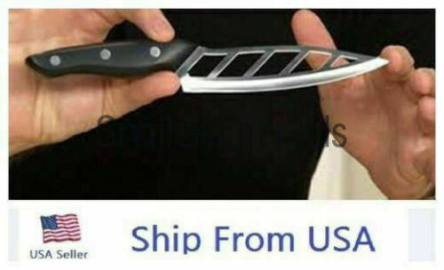 Forever Sharp Non-Stick Kitchen Chef Knife Steak Vegetable Fruit Knife Peeler US - Fresh Stock Dated December 2025