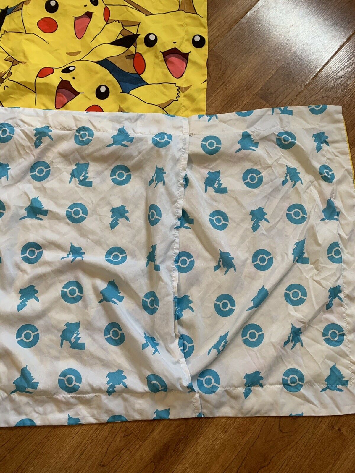 Pokemon Double Sided Pillow Case Lot of 2 Pikachu - Fresh Stock Dated January 2026