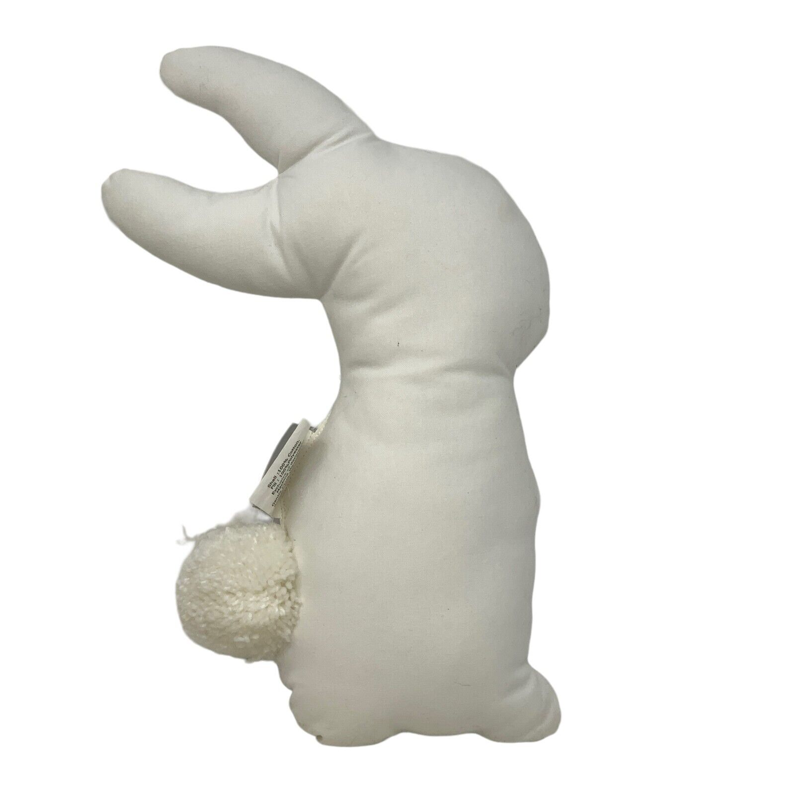 THE LAND OF NOD Gray Bunny Silhouette Pillow 14