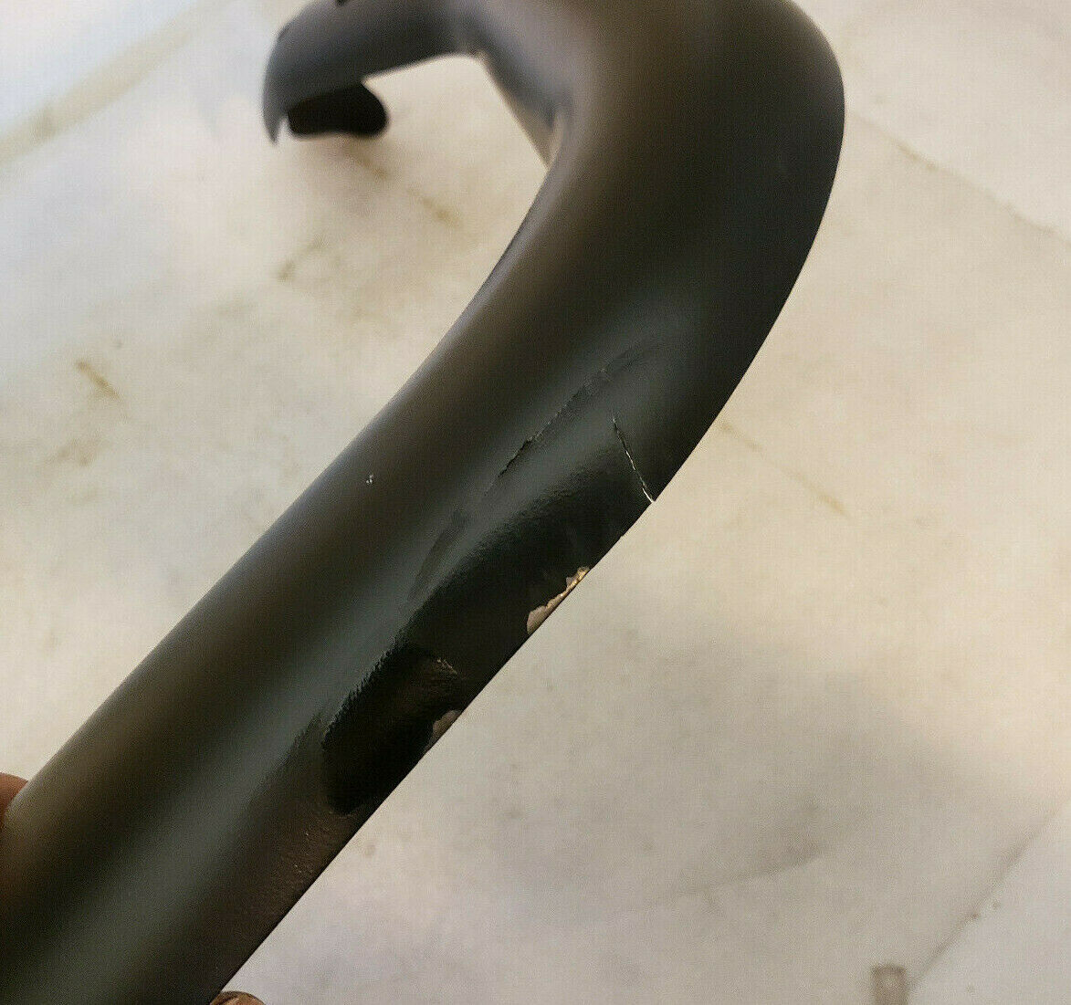 Harley Sportster Front Exhaust Heat shield Black w buckshot holes OEM 2014-2021 - Fresh Stock Dated February 2026