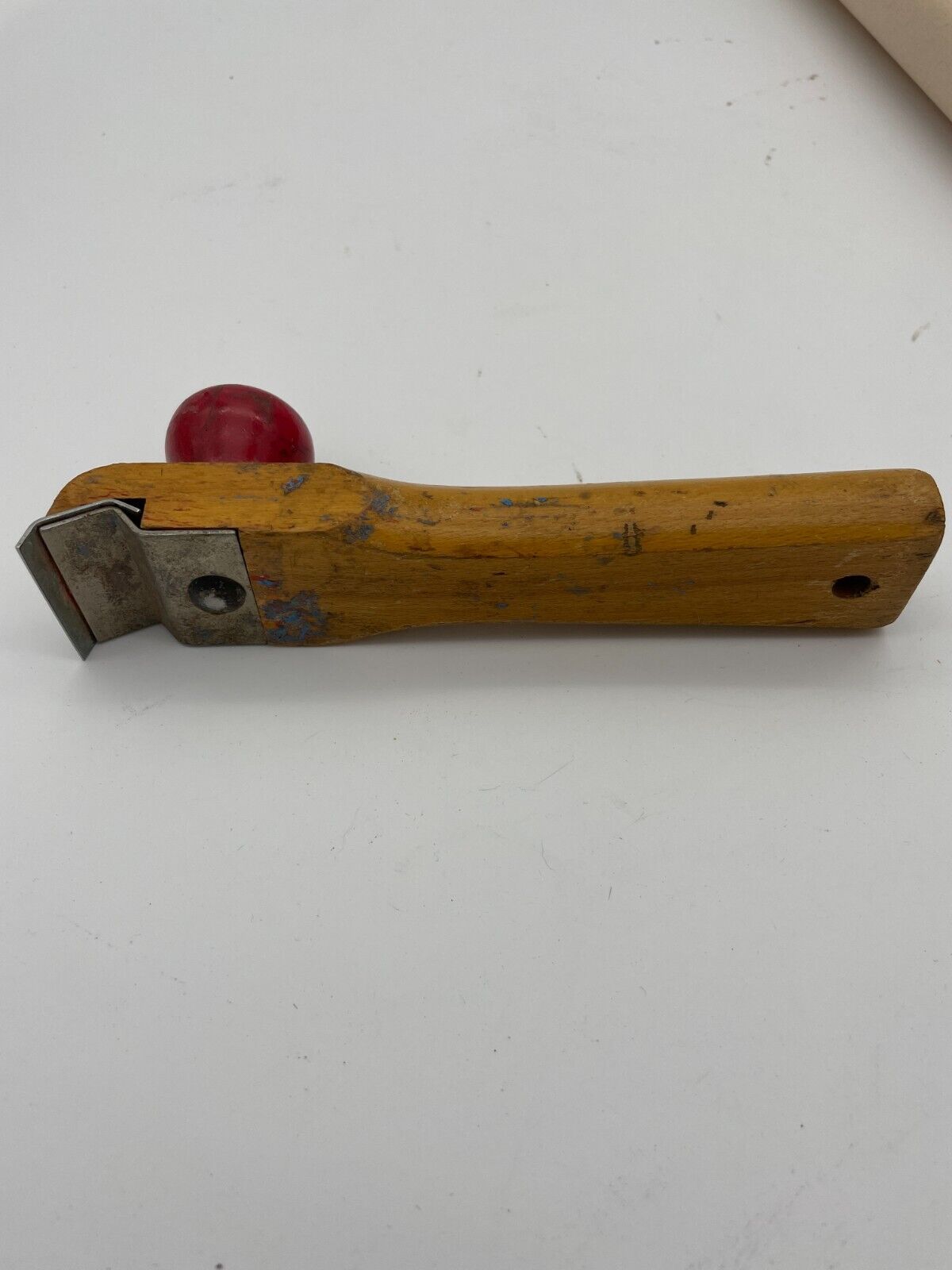 Vintage HYDE No. 85 Speedster Scraper Wood Handle Antique Decor Tools Man Cave - Fresh Stock Dated February 2026