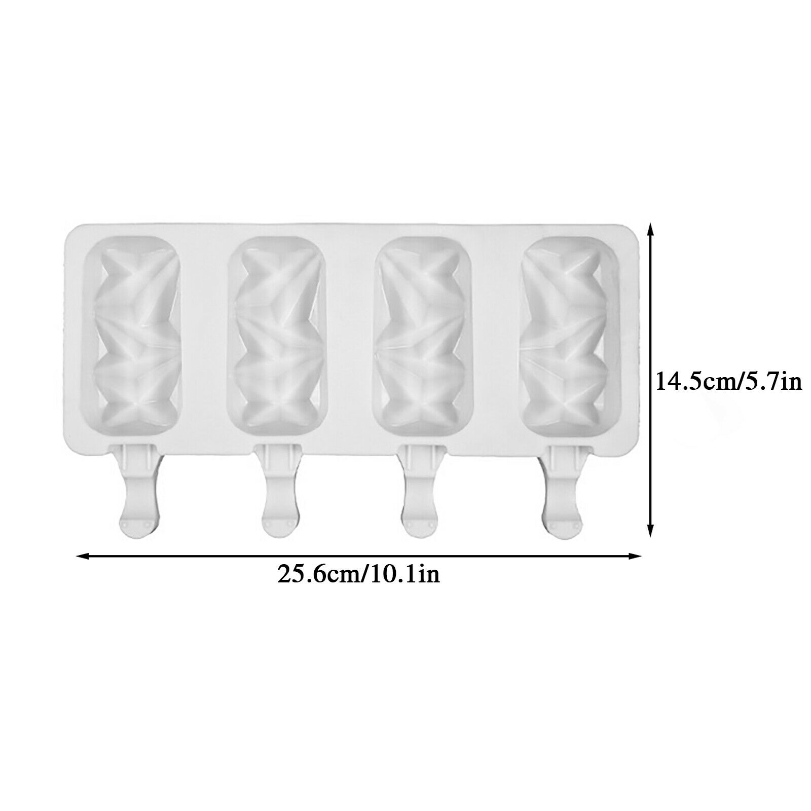 Silicone Frozen Ice Cream Mold Juice Popsicle Maker Ice Lolly Pop Mould DIY ~ - Fresh Stock Dated December 2025