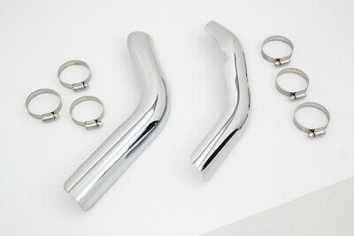 Drag Exhaust Heat Shield Set fits Harley-Davidson - Fresh Stock Dated February 2026