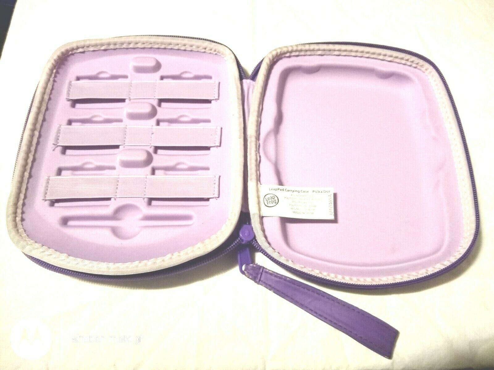 LeapFrog  Leap Pad 1, 2, or 3 LeapPad Explorer Carrying Case - Purple Princess - Fresh Stock Dated December 2025