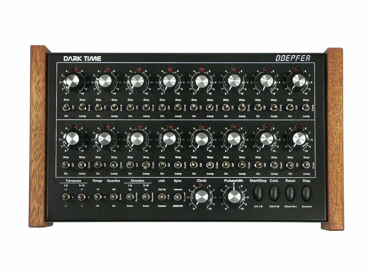 Doepfer Dark Time RED LED SEQUENCER - NEW - PERFECT CIRCUIT - Fresh Stock Dated February 2026