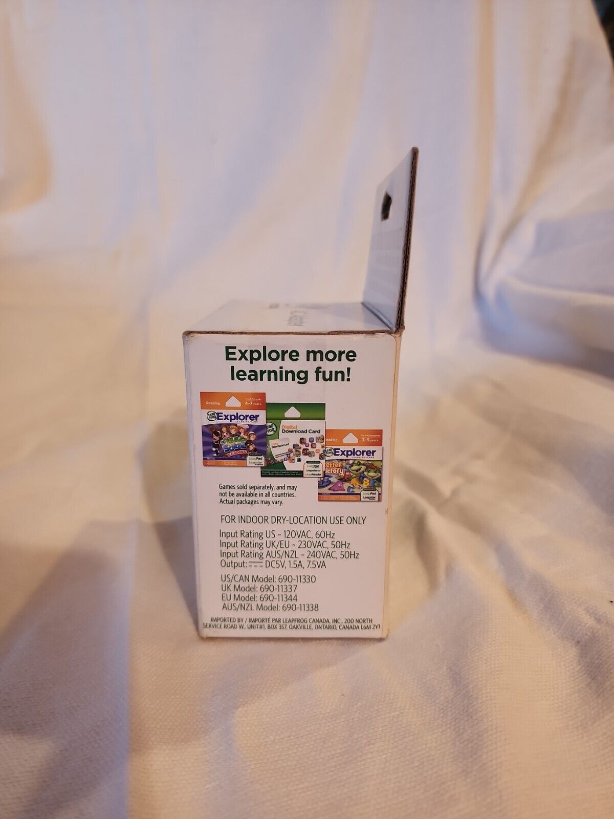 Leap Frog AC Adapter #N2390  for LeapPad Ultra  LeapReader NIB - Fresh Stock Dated February 2026