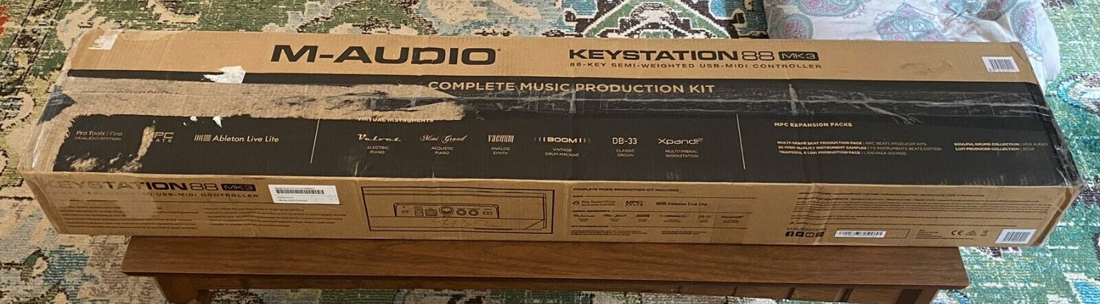 M-Audio Keystation 88 MK3 Keyboard Controller - Fresh Stock Dated February 2026