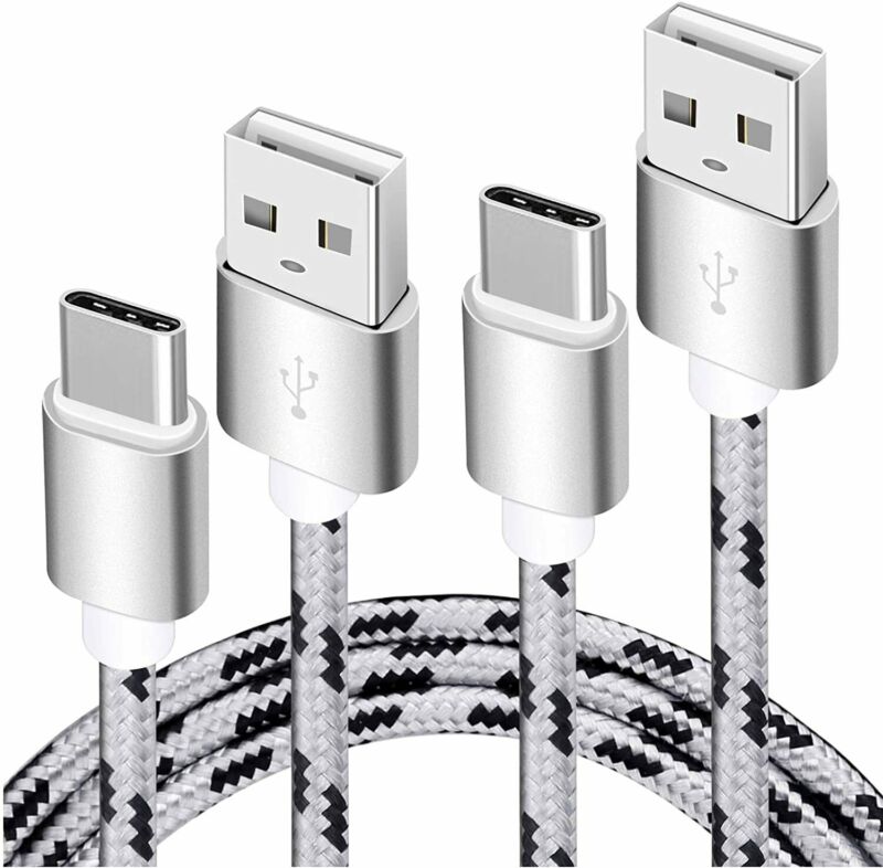 Google Pixel 2 Charging Cable,15FT 2Pack USB Type C Cable,Extra 15FT, Grey - Fresh Stock Dated February 2026