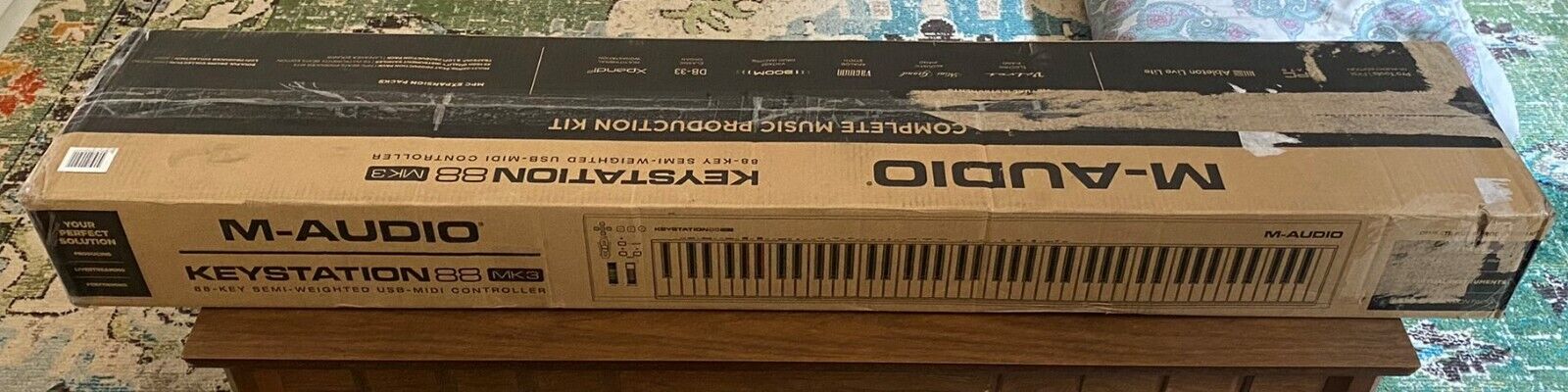 M-Audio Keystation 88 MK3 Keyboard Controller - Fresh Stock Dated February 2026