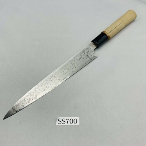 <Sharpened> Japanese Chef's Kitchen Knife 堺直助 Sashimi  195/340 From Japan SS700 - Fresh Stock Dated December 2025