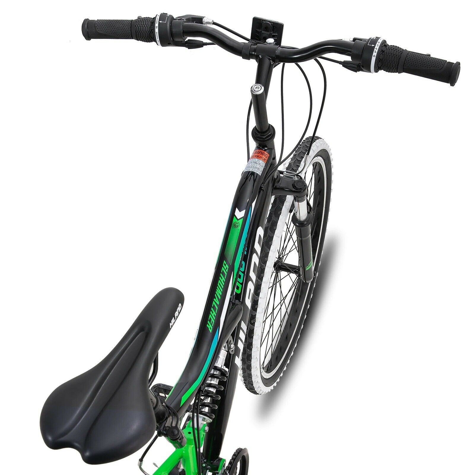 Hiland 26-inch Wheel Bikes 18 Speed Bicycle Front Rear V-Brake MTB Bike Bicycle - Fresh Stock Dated February 2026