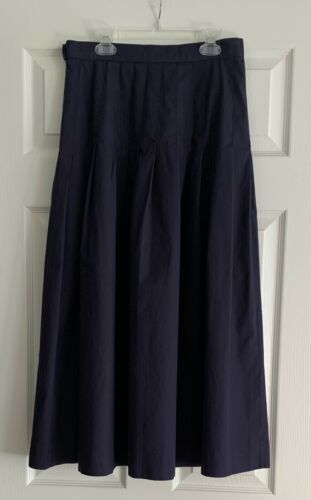 Vintage Laura Ashley Navy Skirt Nautical Size 12 US/ 14 UK - Fresh Stock Dated February 2026