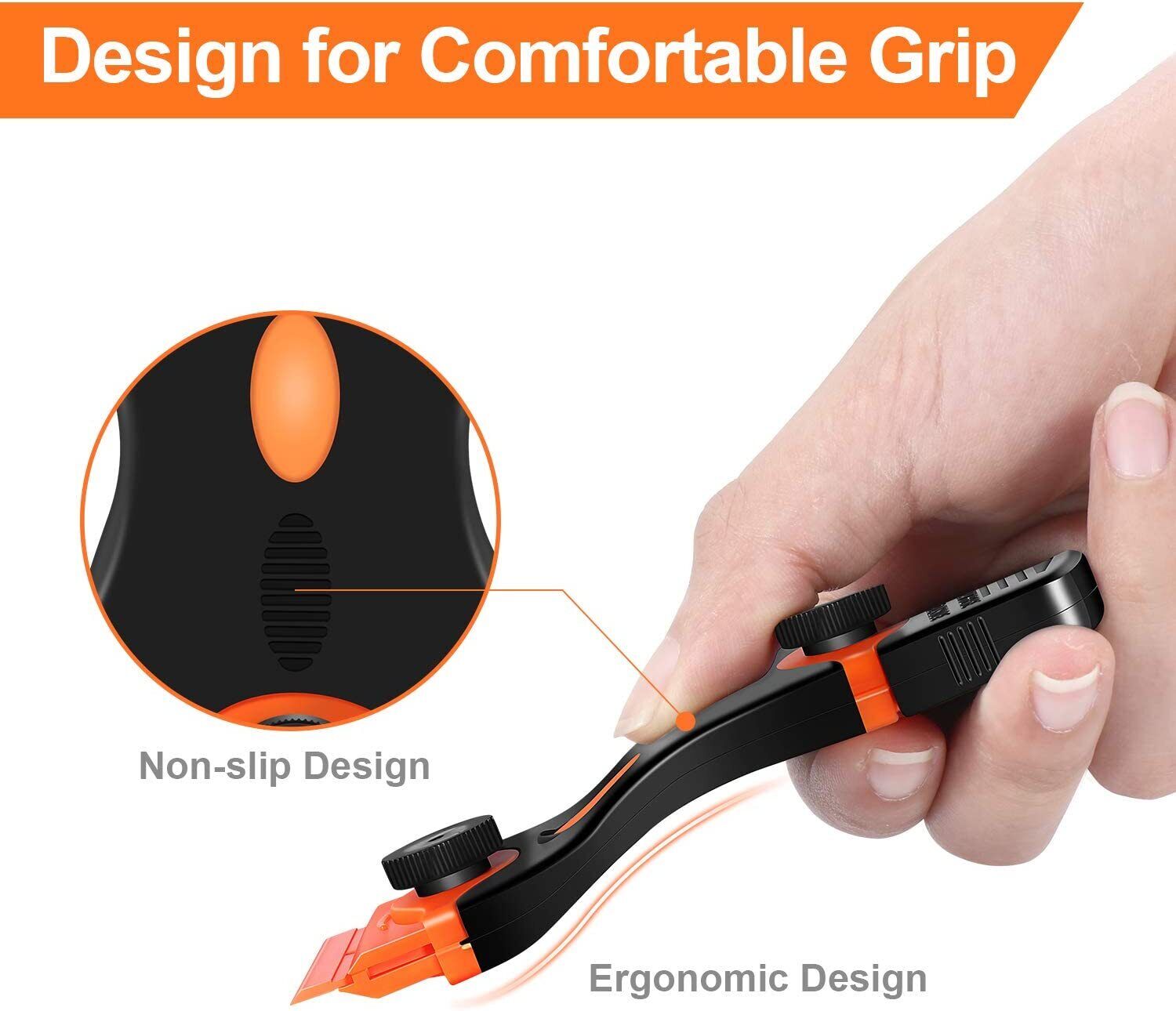 Razor Blade Scraper Tool Set Cleaning Scraper Tool for Scraping Window and Glass - Fresh Stock Dated February 2026