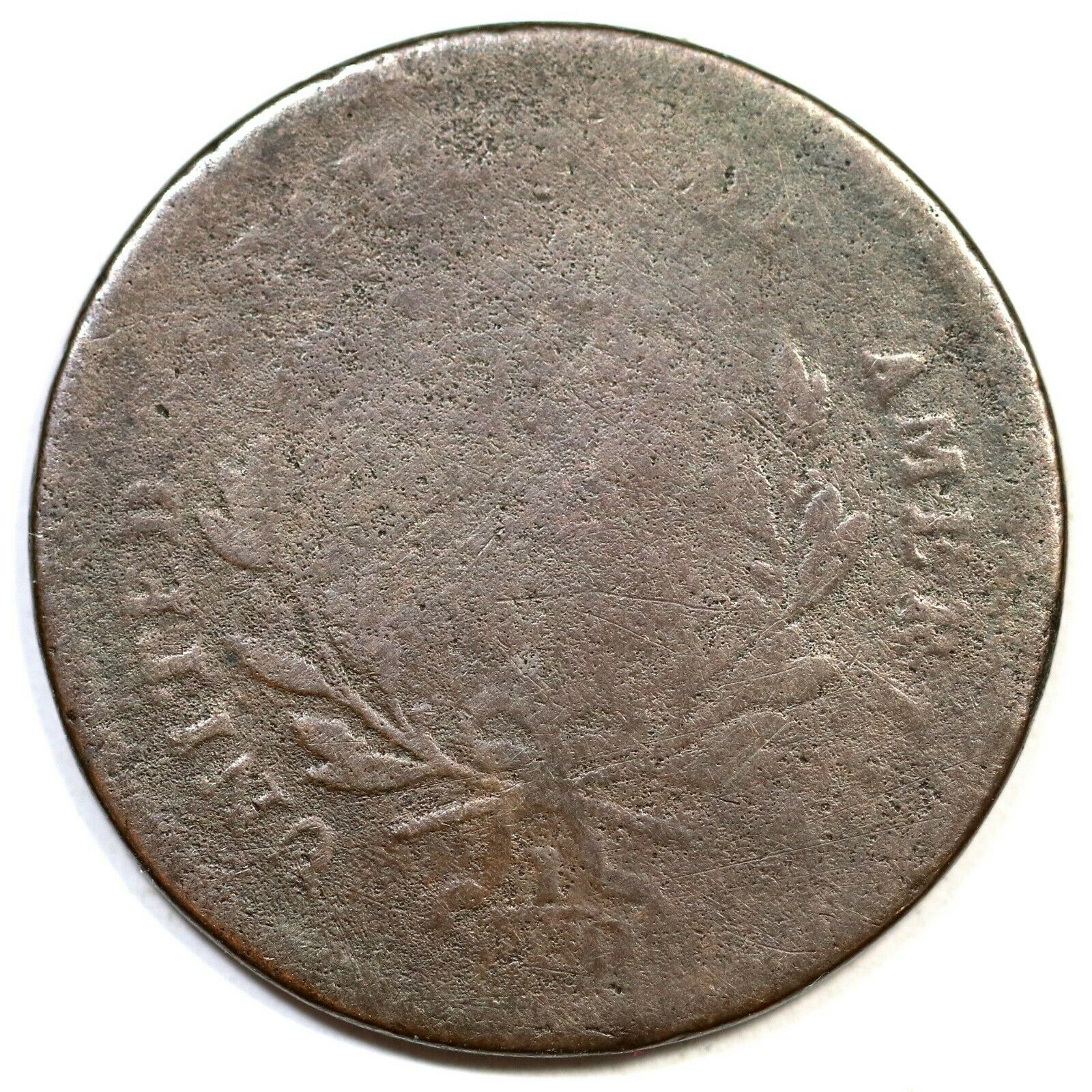 1797 C-1 R-2 1 over 1 Liberty Cap Half Cent Coin 1/2c - Fresh Stock Dated December 2025