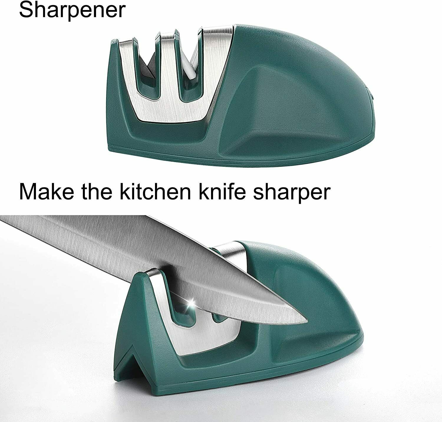 16 pcs Kitchen Knife Set Wanbasion Dishwasher Safe Stainless Steel Acryl Block - Fresh Stock Dated January 2026