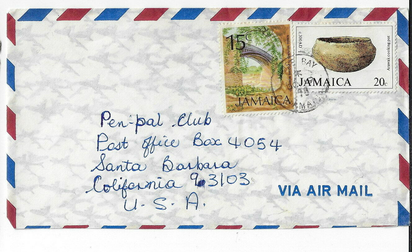 Jamaica, Remote Village cancels 1970, group of 5 covers, see description (a54+) - Fresh Stock Dated February 2026