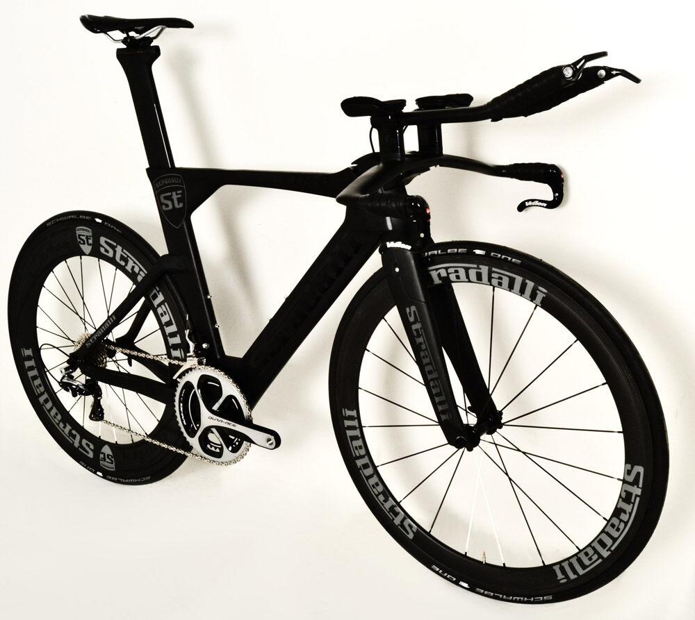 STRADALLI CARBON TTR-8 TRIATHLON TIME TRIAL BIKE BICYCLE DURA ACE TT MEDIUM 54 - Fresh Stock Dated February 2026