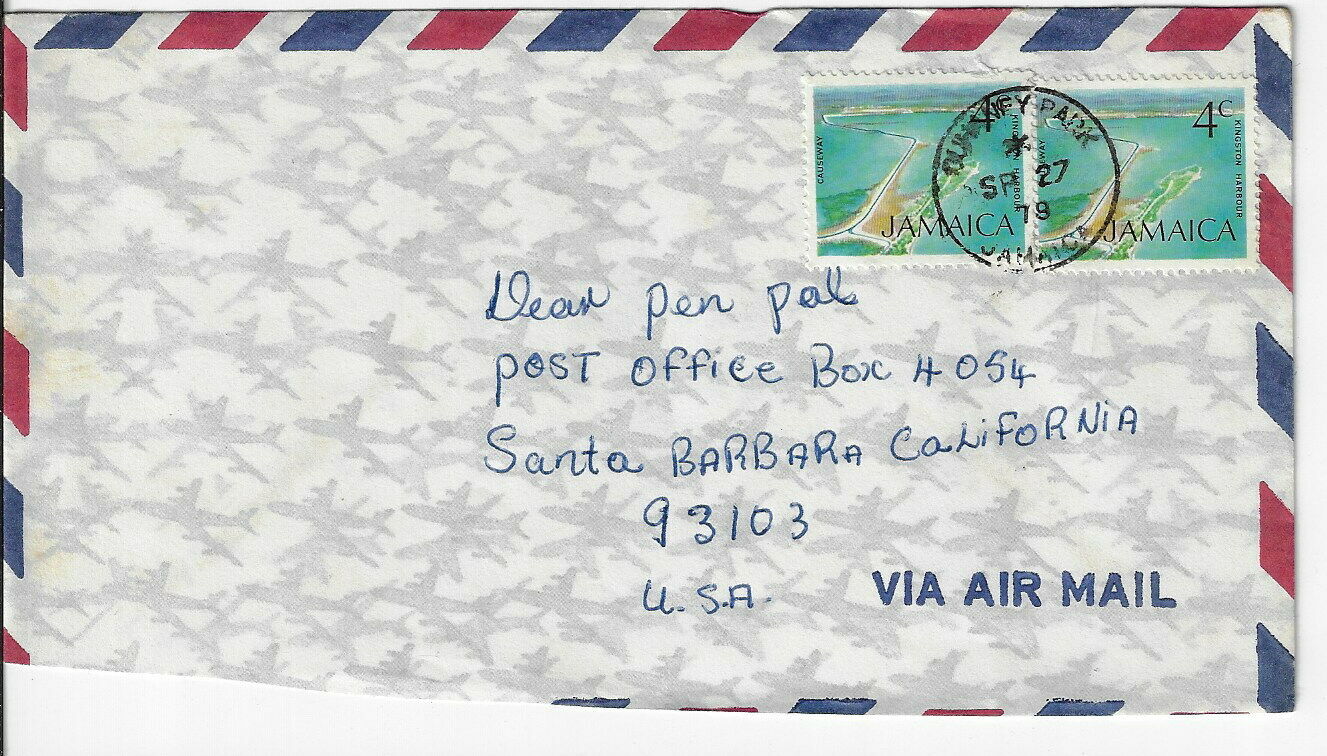 Jamaica, Remote Village cancels 1970, group of 5 covers, see description (a54+) - Fresh Stock Dated February 2026