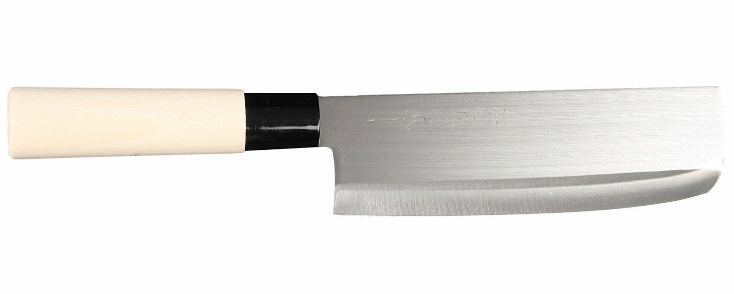 JAPANESE NAKIRI SUSHI SASHIMI CHEF KNIFE S-1549 - Fresh Stock Dated December 2025