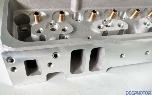 SBC Chevy 350 400 Aluminum Bare Cylinder Head Angle Plug - Fresh Stock Dated February 2026