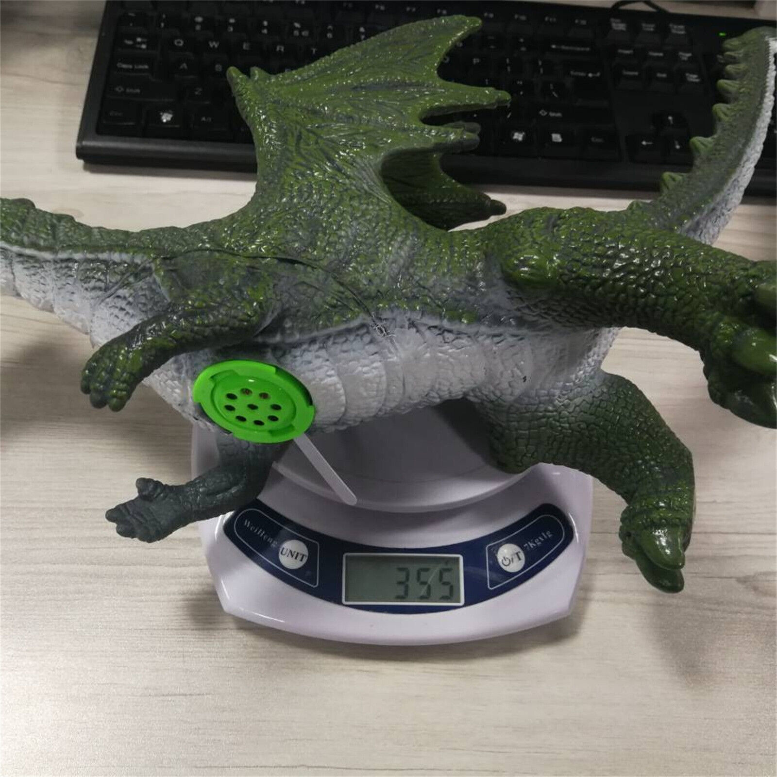 Dinosaur Toy Large Soft Cotton Filled Plastic Simulation Sound Dinosaur Model - Fresh Stock Dated February 2026