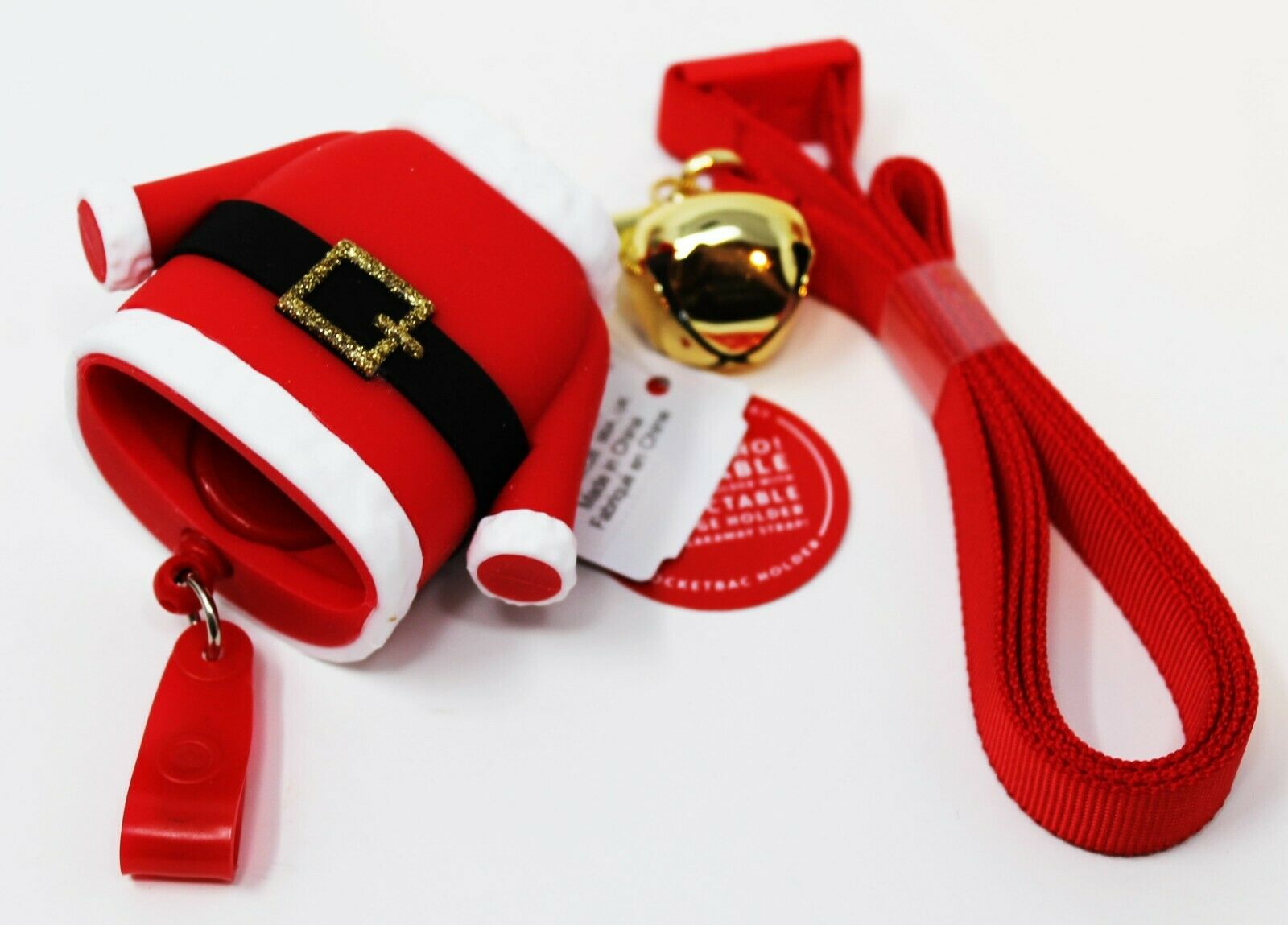 Bath & Body Works Pocketbac Hand Sanitizer Anti Bac Holder CHRISTMAS SANTA CLAUS - Fresh Stock Dated February 2026