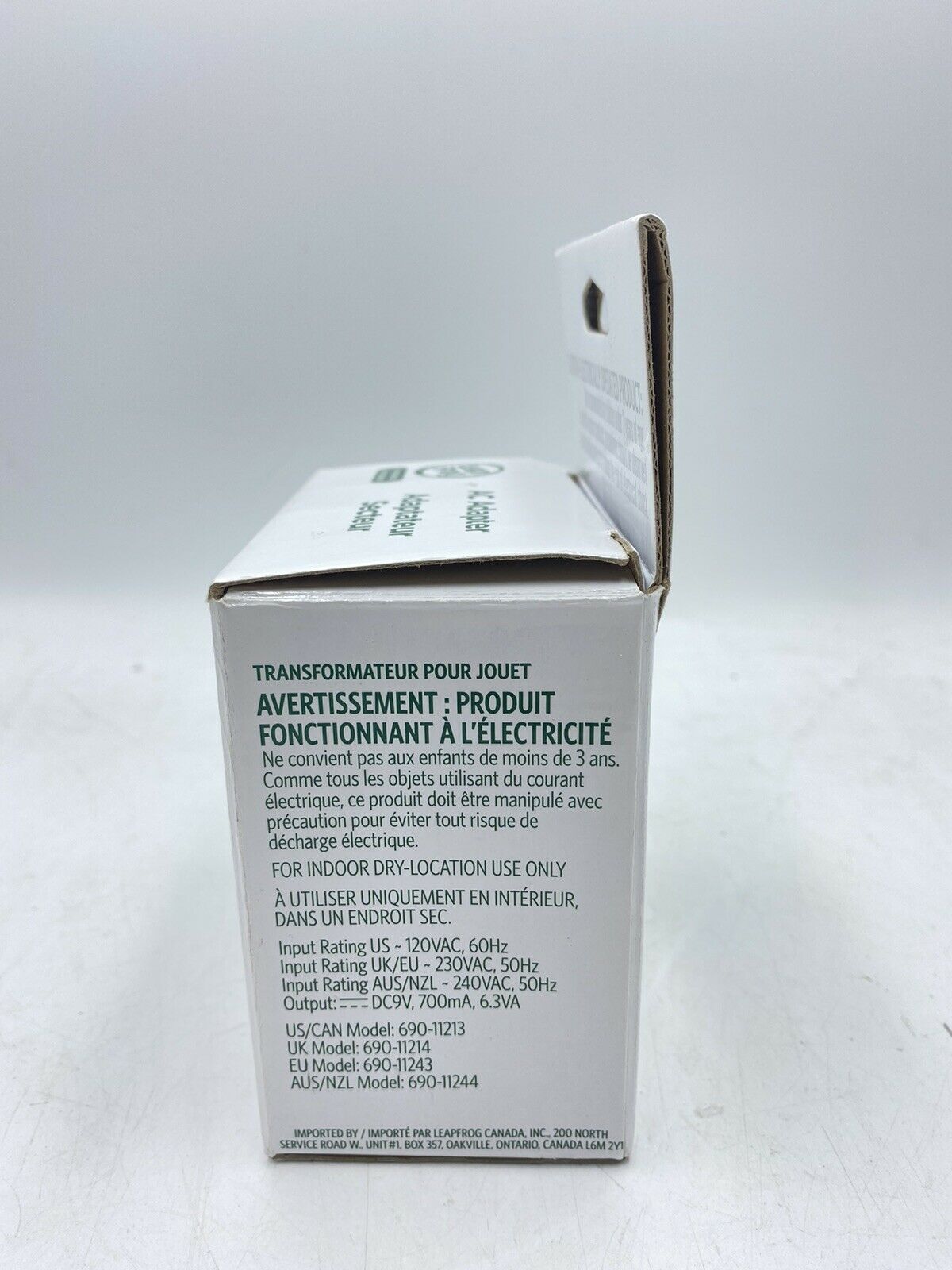 LeapFrog 9V AC Adapter Works With LeapPad Leapster Explorer Leapster New In Box - Fresh Stock Dated February 2026