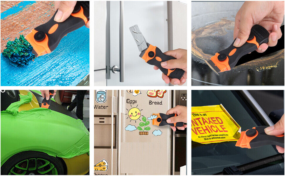 Razor Blade Scraper Tool Set Cleaning Scraper Tool for Scraping Window and Glass - Fresh Stock Dated February 2026