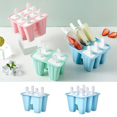 Kitchen DIY Pop-Mold Popsicle Maker Lolly Tray Pan Frozen Ice Cream Mould - Fresh Stock Dated February 2026