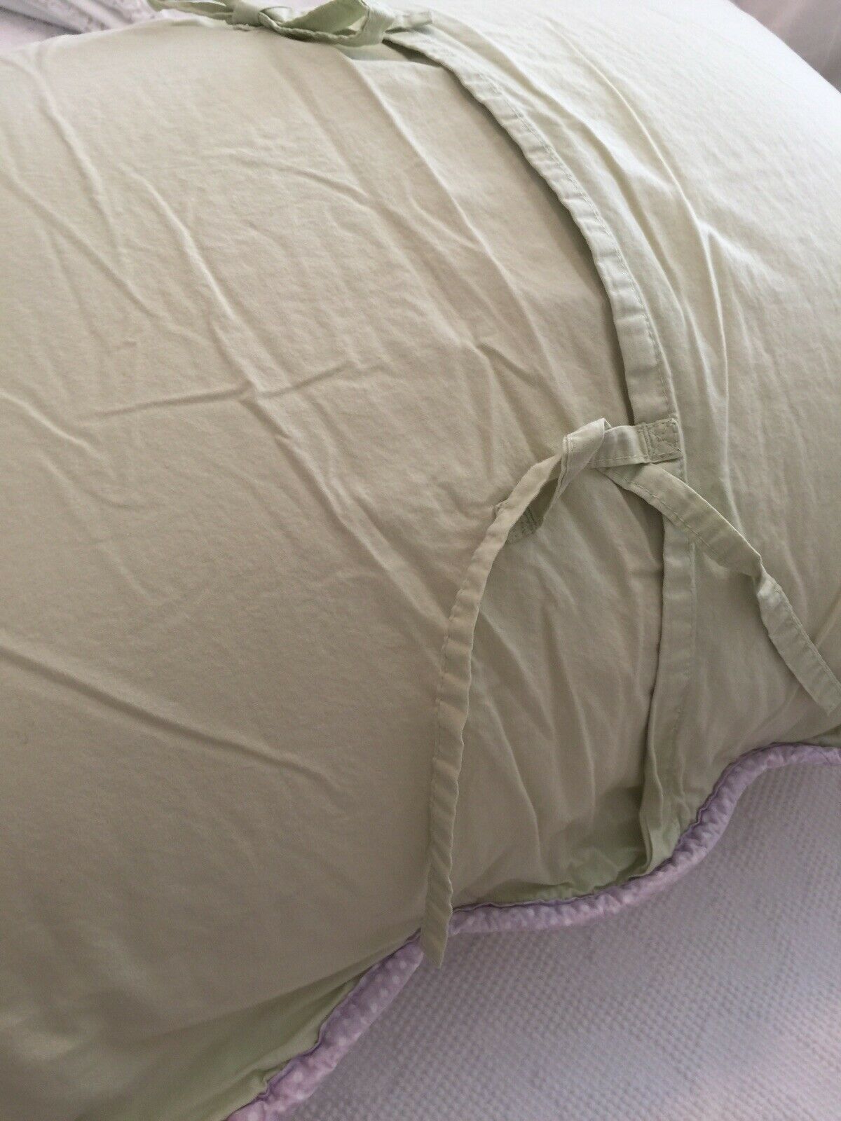 POTTERY BARN KIDS Quilted Butterfly Floral Standard Pillow Shams Girls Lavender - Fresh Stock Dated January 2026