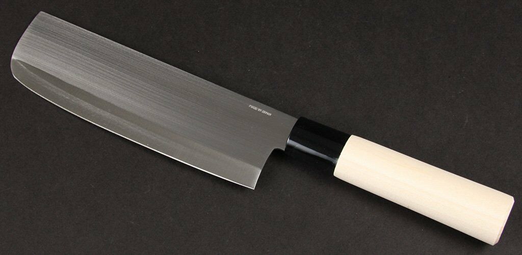 JAPANESE NAKIRI SUSHI SASHIMI CHEF KNIFE S-1549 - Fresh Stock Dated December 2025