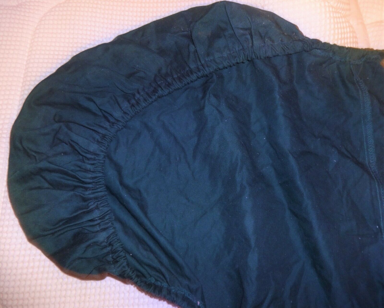 DOVER CIRCUIT English Saddle Cover - GREEN - Cotton Material - NICE! - Fresh Stock Dated December 2025