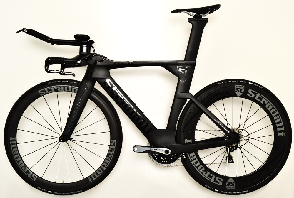 STRADALLI CARBON TTR-8 TRIATHLON TIME TRIAL BIKE BICYCLE DURA ACE TT MEDIUM 54 - Fresh Stock Dated February 2026