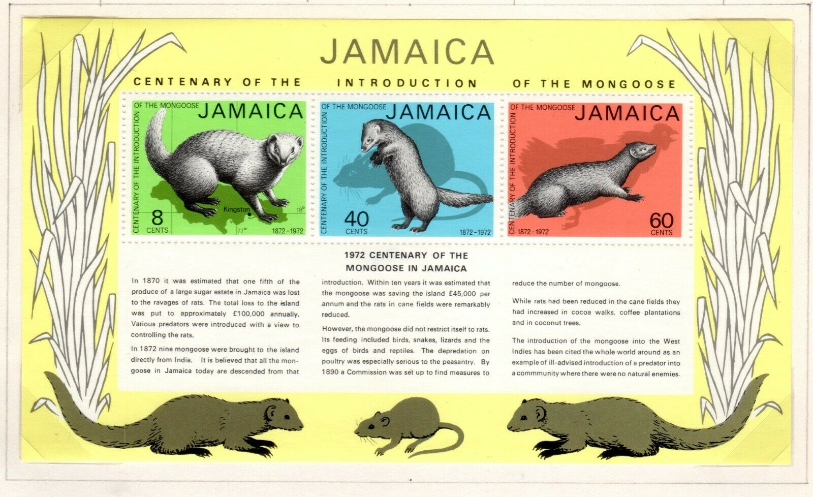 Jamaica Scott 366//415 Plus 1 S/S Mostly Used Hinged on Page Singles 1973-1976 - Fresh Stock Dated February 2026