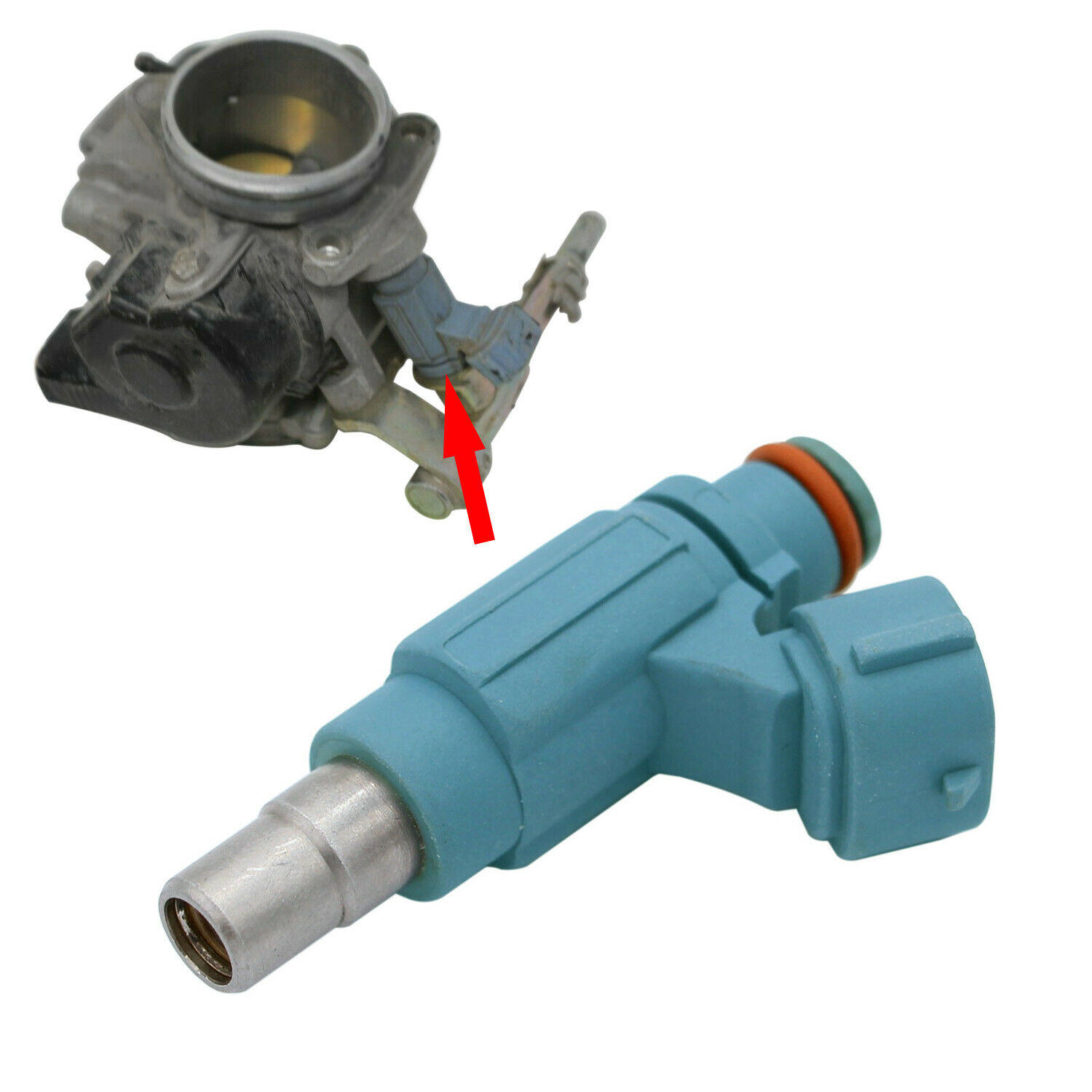 Fuel Injector 15710-31G01 Fits for Suzuki King Quad 700 LT-A700 LTA 700 X ATV - Fresh Stock Dated February 2026