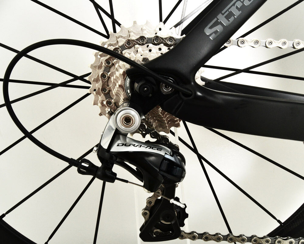 STRADALLI CARBON TTR-8 TRIATHLON TIME TRIAL BIKE BICYCLE DURA ACE TT MEDIUM 54 - Fresh Stock Dated February 2026