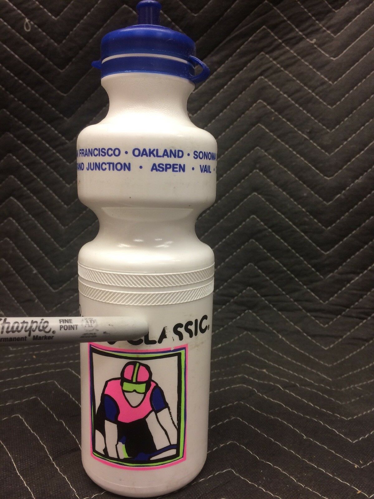 Vintage NOS COORS INTERNATIONAL BICYCLE CLASSIC 198? Water Bottle 10”specialized - Fresh Stock Dated December 2025