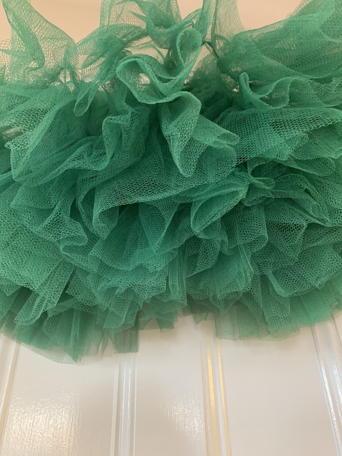 Vtg 1960s Petticoat Crinoline Skirt Slip Western Square Dance Green Dress - Fresh Stock Dated March 2026