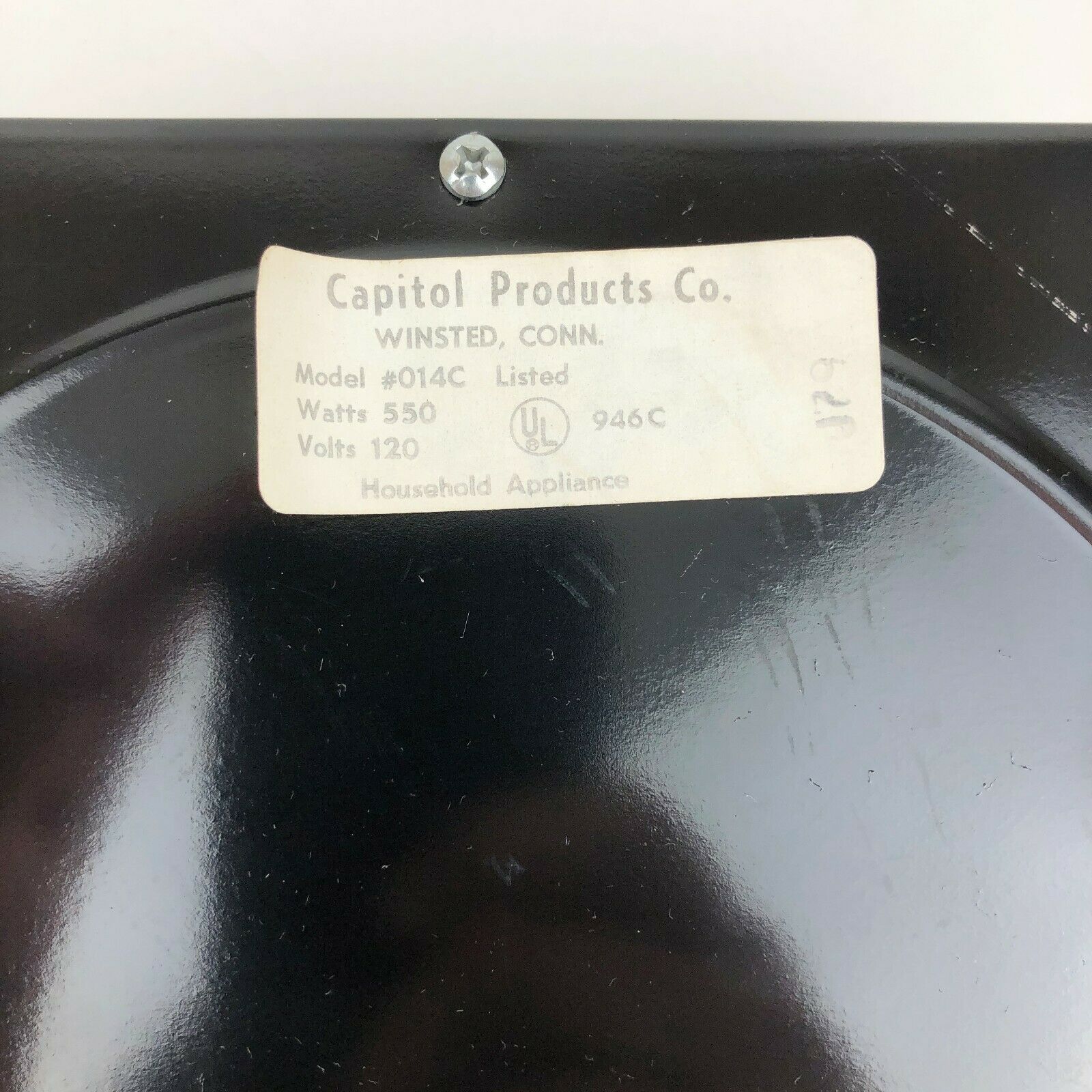 VTG Capitol Products Electric Single Burner Stove Top Hot Plate Model #UL014-C - Fresh Stock Dated February 2026