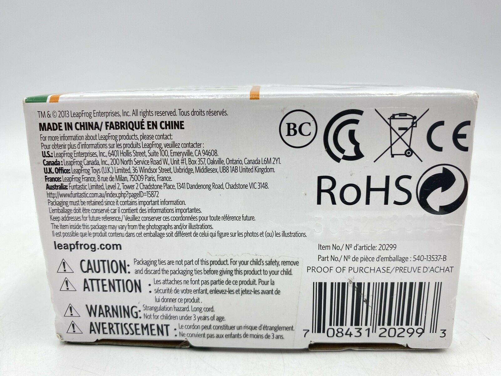 LeapFrog 9V AC Adapter Works With LeapPad Leapster Explorer Leapster New In Box - Fresh Stock Dated February 2026
