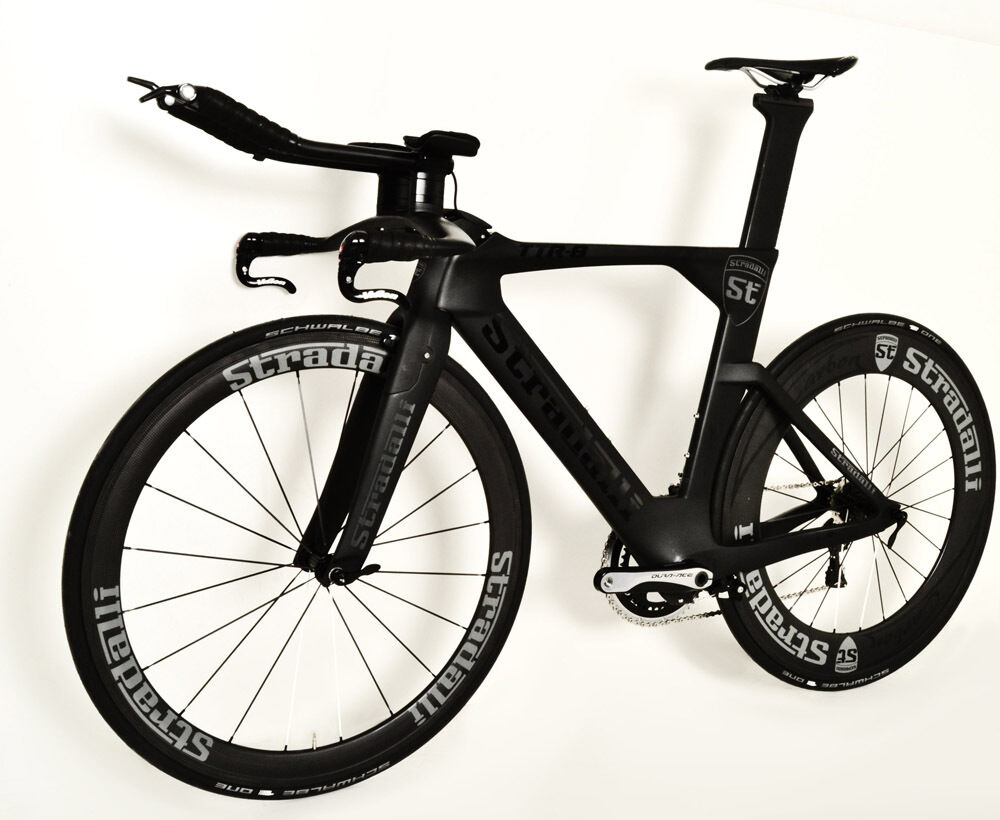 STRADALLI CARBON TTR-8 TRIATHLON TIME TRIAL BIKE BICYCLE DURA ACE TT MEDIUM 54 - Fresh Stock Dated February 2026