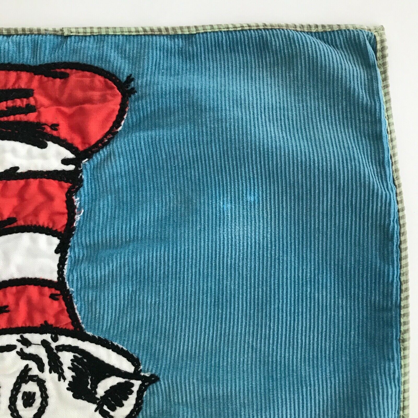 2 Pottery Barn Kids DR. SEUSS CAT IN THE HAT Throw Pillow Shams 16 x 16 - Fresh Stock Dated December 2025