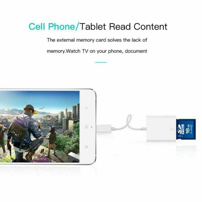 Type C to SD Card Trail Game Camera Image/Video Viewer Reader cable for iPad Pro - Fresh Stock Dated December 2025