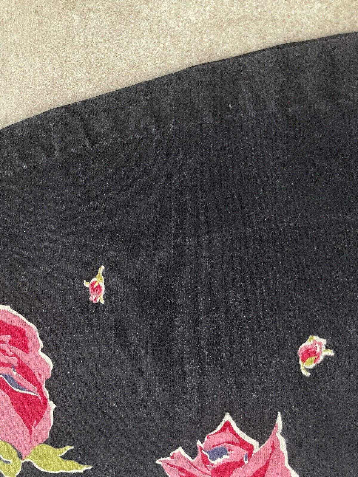 1950s Love Letters Black Panel Skirt - Fresh Stock Dated March 2026