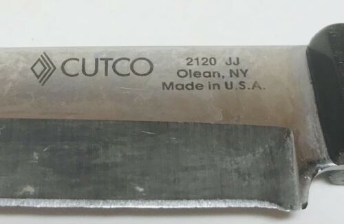 3 Cutco Knives 4” Paring Petite Carver Carving Knife Brown Handles - Fresh Stock Dated December 2025